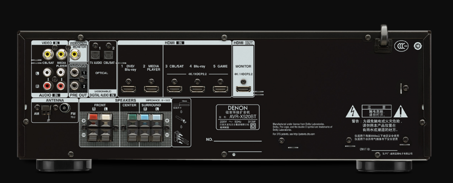 AVR-X520BT